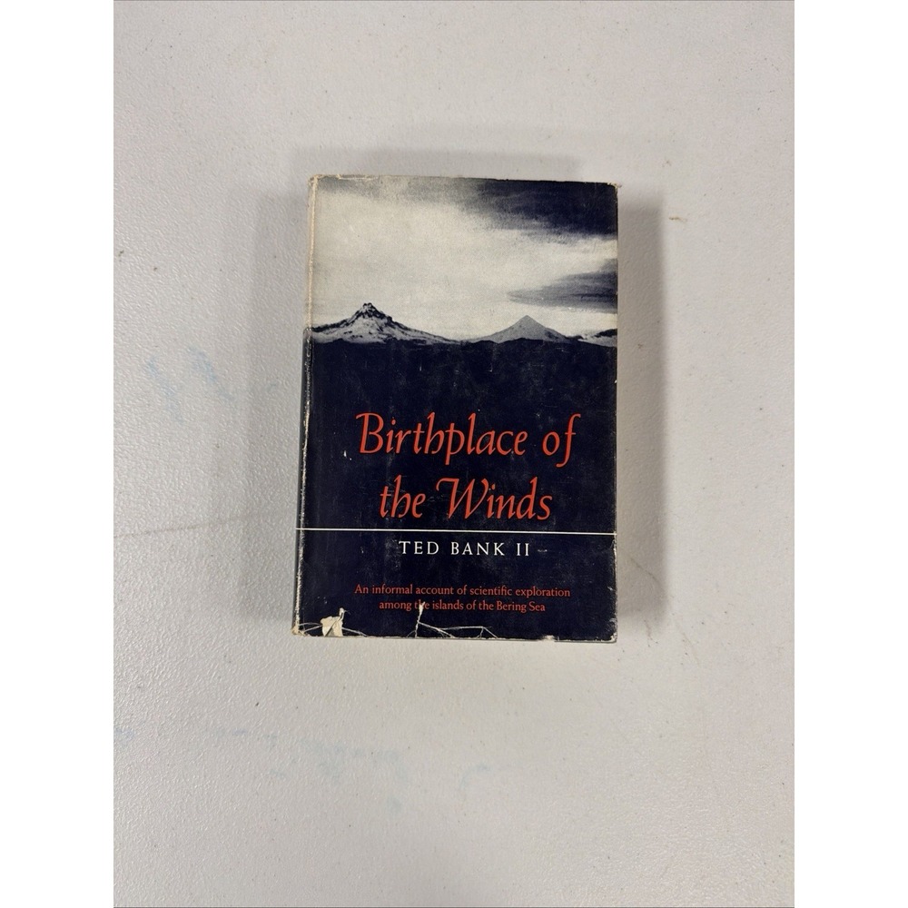 vintage hardcover copy of Birthplace of the Winds by Ted Bank II